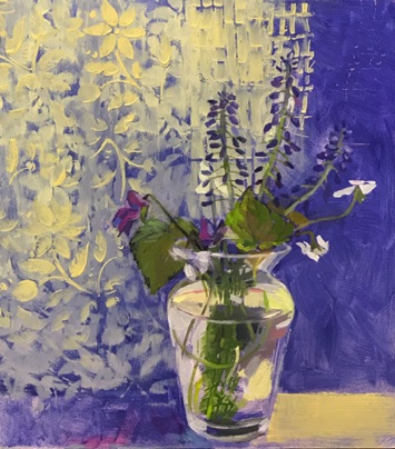 For Love of Violets 11x10 oil on panel
Sold For Love of Violets 11x10 oil on panel
Sold