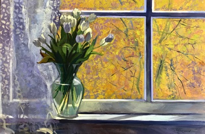 In the Moment 24 x 36, oil on canvas, sold In the Moment 24 x 36, oil on canvas, sold